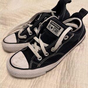 Converse Kids Black and White Sneakers